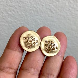 🖤Vtg JJG Jonette Jewelry Gallery Clup earrings